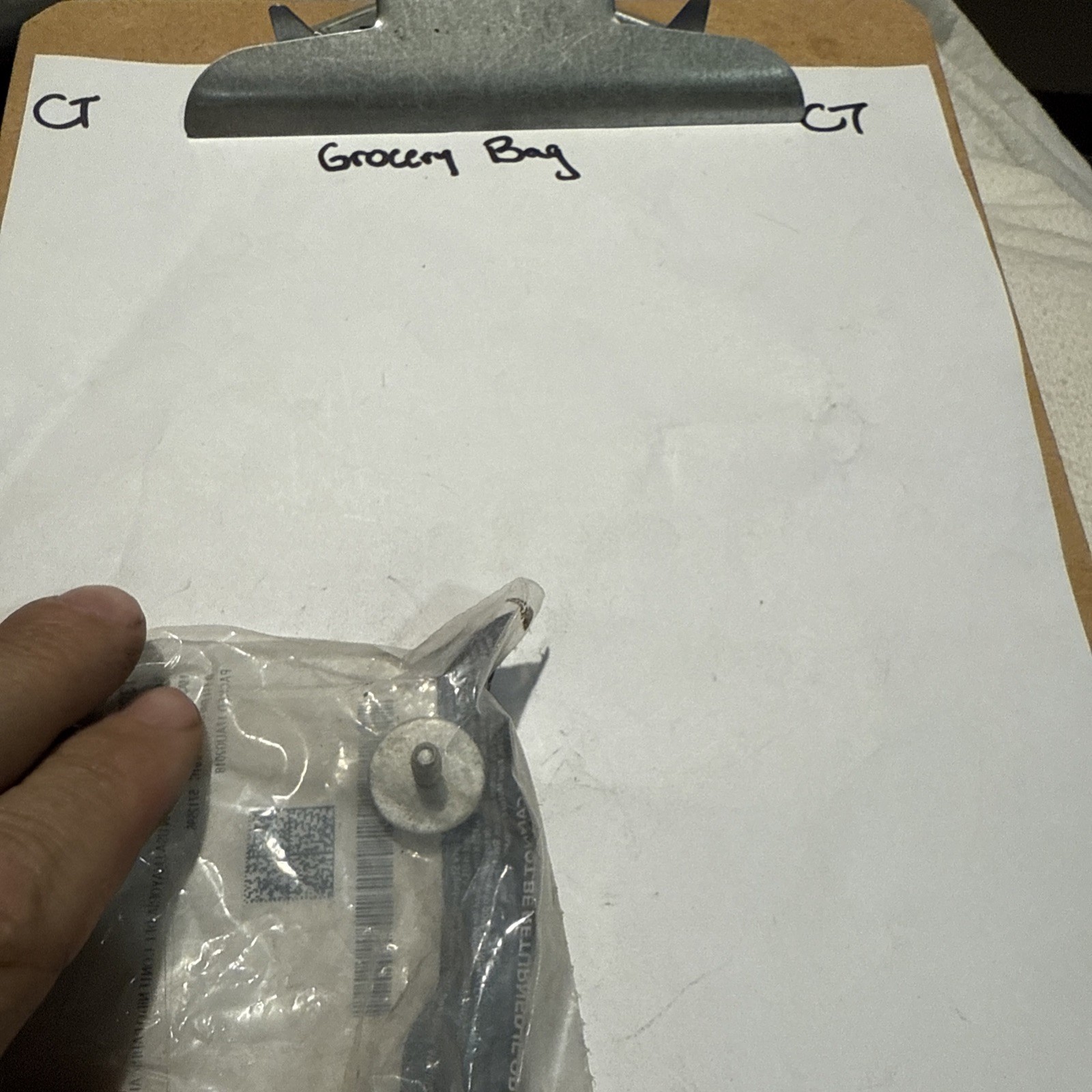 (1) OEM Ford W702324-S442, 1388666 Air Deflector Screw NOS Sold Individually - Image 3