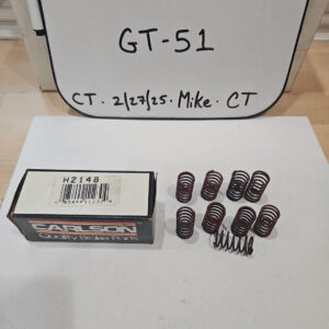 1 Pkg Of 9 68-02 Chevrolet Dodge GMC Pontiac Carlson H2148 Drum Brake Spring Kit