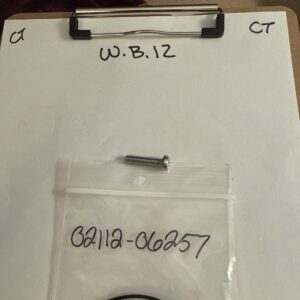 (1) SUZUKI NEW OEM SCREW 02112-06257 Sold Individually