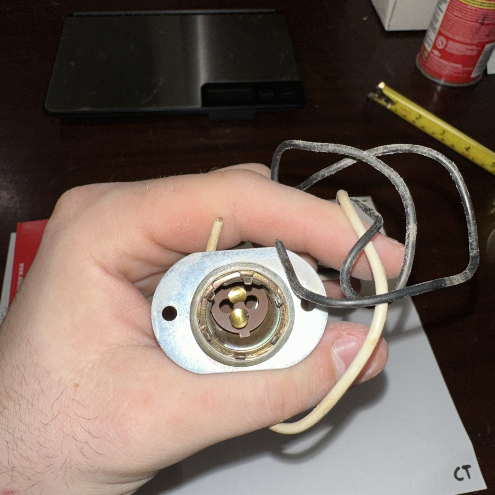 (1) Tail & Parking Light Bulb Socket Standard S-91 Lamp Pigtail Repair Assembly - Image 3