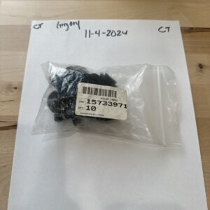 10pcs Front Air Deflector Retainer Clips and Grommet Compatible with GM 15733971