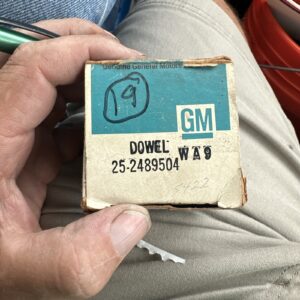 1956-1972 Chevy Truck 1-1/2 to 2-1/2 Ton NOS Box 19 Tapered Axle Washer #2489504