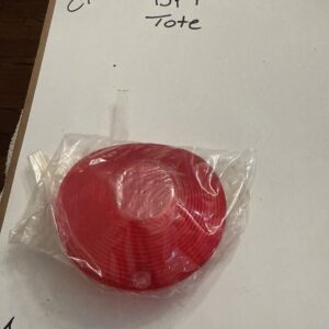 1957 – 1958 Cadillac NOS Tail Light Lens Genuine GM # 5948190