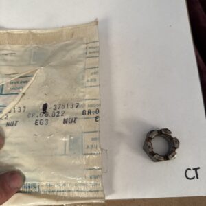 1963 thru 1982 Corvette Rear Spindle Nut - Genuine GM 378137