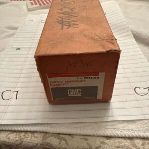 1965 – 1966 GMC Truck NOS Emergency Hazard Lamp Flasher Unit GM NOS OEM NEW
