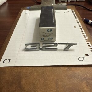 1968 Camaro 327 Fender Emblem Chevy Genuine GM OEM 3927484 Vintage Nos OEM