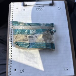 1973-1979 Corvette Hood Alignment Bumper NOS GM 458306 *NEW*