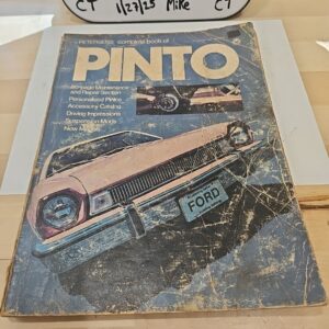 1975 Peterson's Complete Book of Ford Pinto, 160 Pages, Softcover