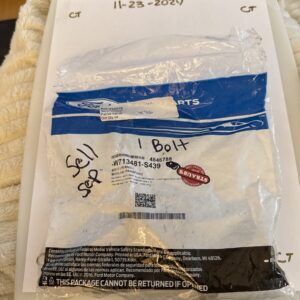 (1)NEW PC FORD 2008/2018 TAURUS "BOLT" ROUND HEAD M12X1.75 X 88MM, W713481-S439