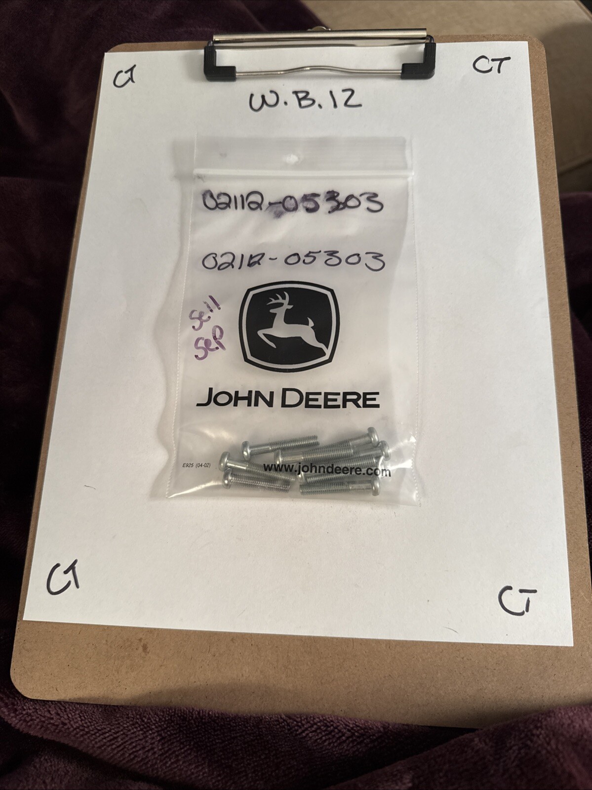 (1)NOS Suzuki OEM Screw 95-96 RE5 72-75 TM250 71-75 TM400 1972 TS400 02112-05303