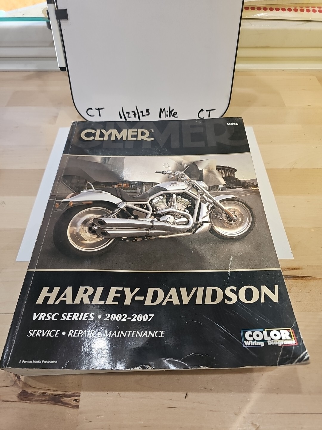 2002-2007 Harley-Davidson VRSC V-ROD Clymer Repair Service Workshop Manual M426