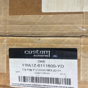 2011-2015 Lincoln MKX Black Trunk Cargo Mat Liner Tray OEM NEW BA1Z-6111600-YD