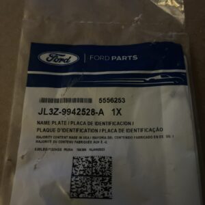 2015-2017 Ford F-150 Chrome ECOBOOST Front Door Emblem OEM NEW JL3Z9942528A