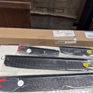 2018-2024 Jeep Wrangler JL Door Sill Plate Set Front & Rear Mopar 82215394