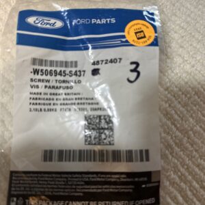 2020-2023 Ford Mustang MACH E BRONCO Control Module Screw W506945S437 (3) Screws