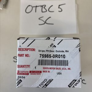 2021-2023 GENUINE TOYOTA RAV4 FRONT RIGHT DOOR STRIPE OEM 75985-0R010