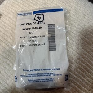 3 OEM PCS FORD ALTERNATOR & SUSPENSION "BOLT" HEX HEAD W/FLANGE, M10X1.5 X 45MM