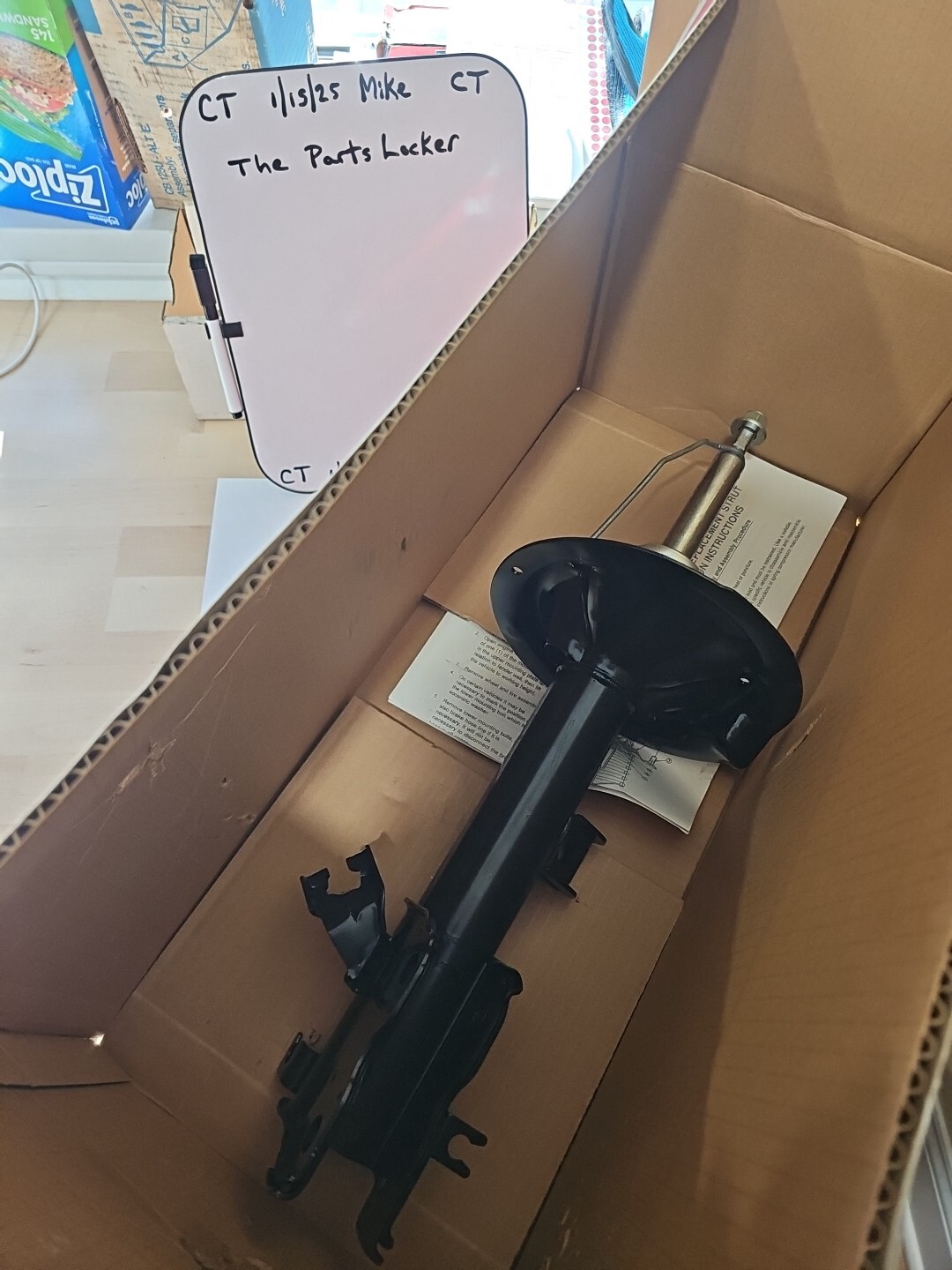 334381 KYB Bare Strut Front Driver Left Side Hand for Nissan Murano 2003-2007