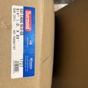 3/4" ID THERMOID BLACK HEATER HOSE 5' LENGTH (sold In 5' Lengths)