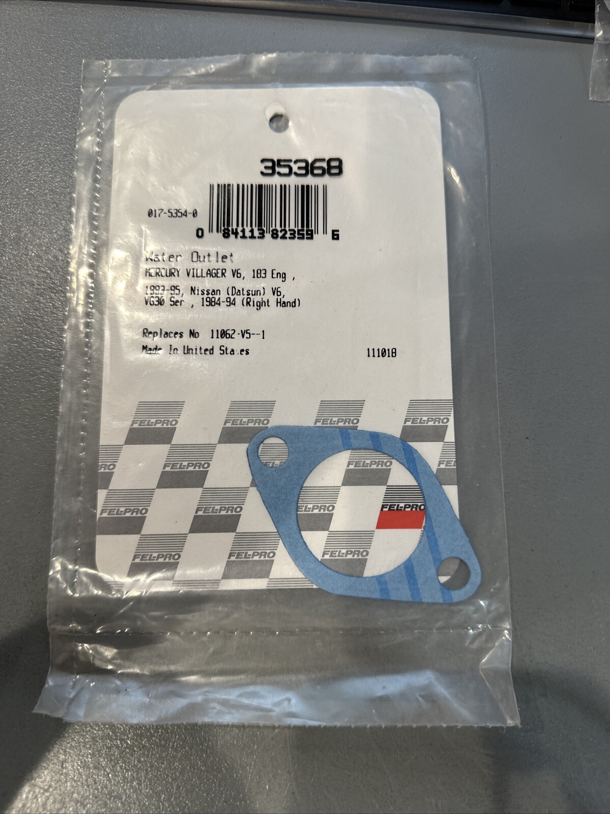 35368 Fel-Pro Engine Thermostat Water Outlet Gasket