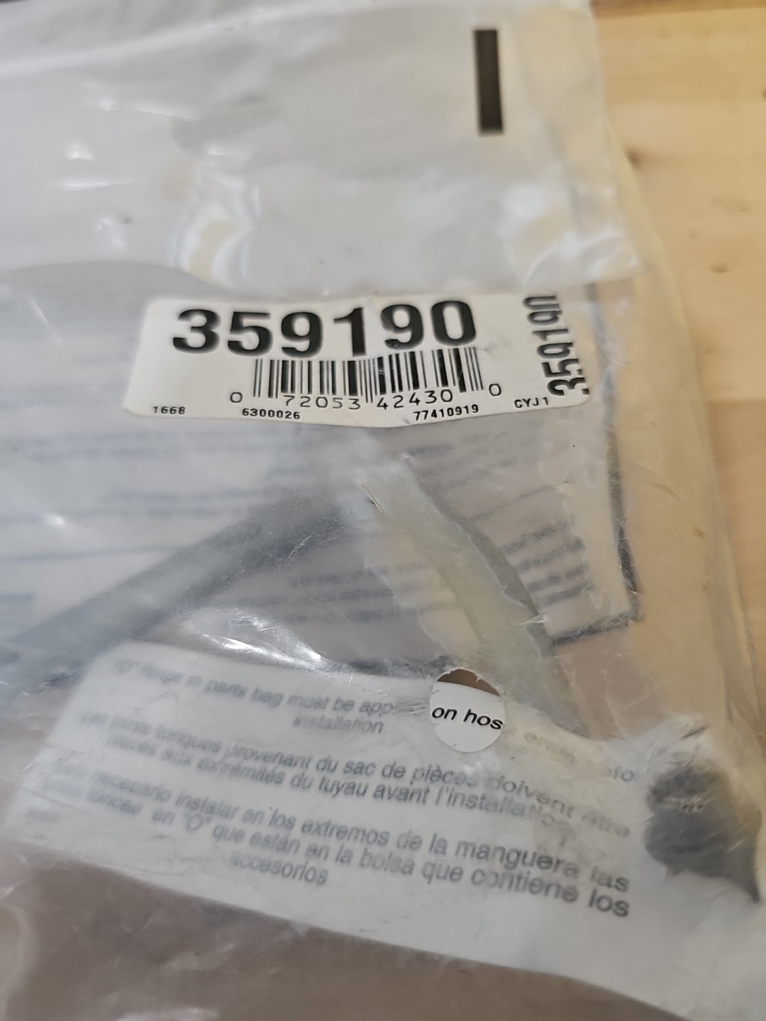 359190 Power Steering Pressure Line Hose Assembly New for Chevy Suburban - Image 3