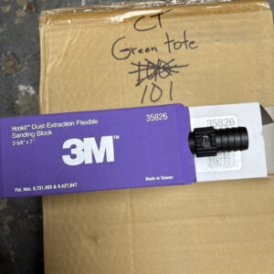 3M™ Hookit™ Dust Extraction Flexible Sanding Block 35826, 178 mm x 67 mm
