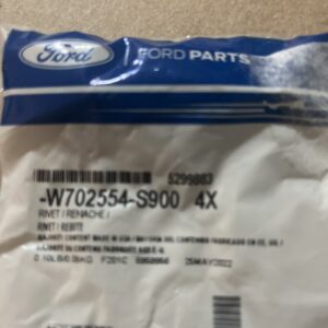 4 Specialty Rivets! FOR 2015 & UP FORD F150 250 LIGHTNING ETC # W702554-S900C