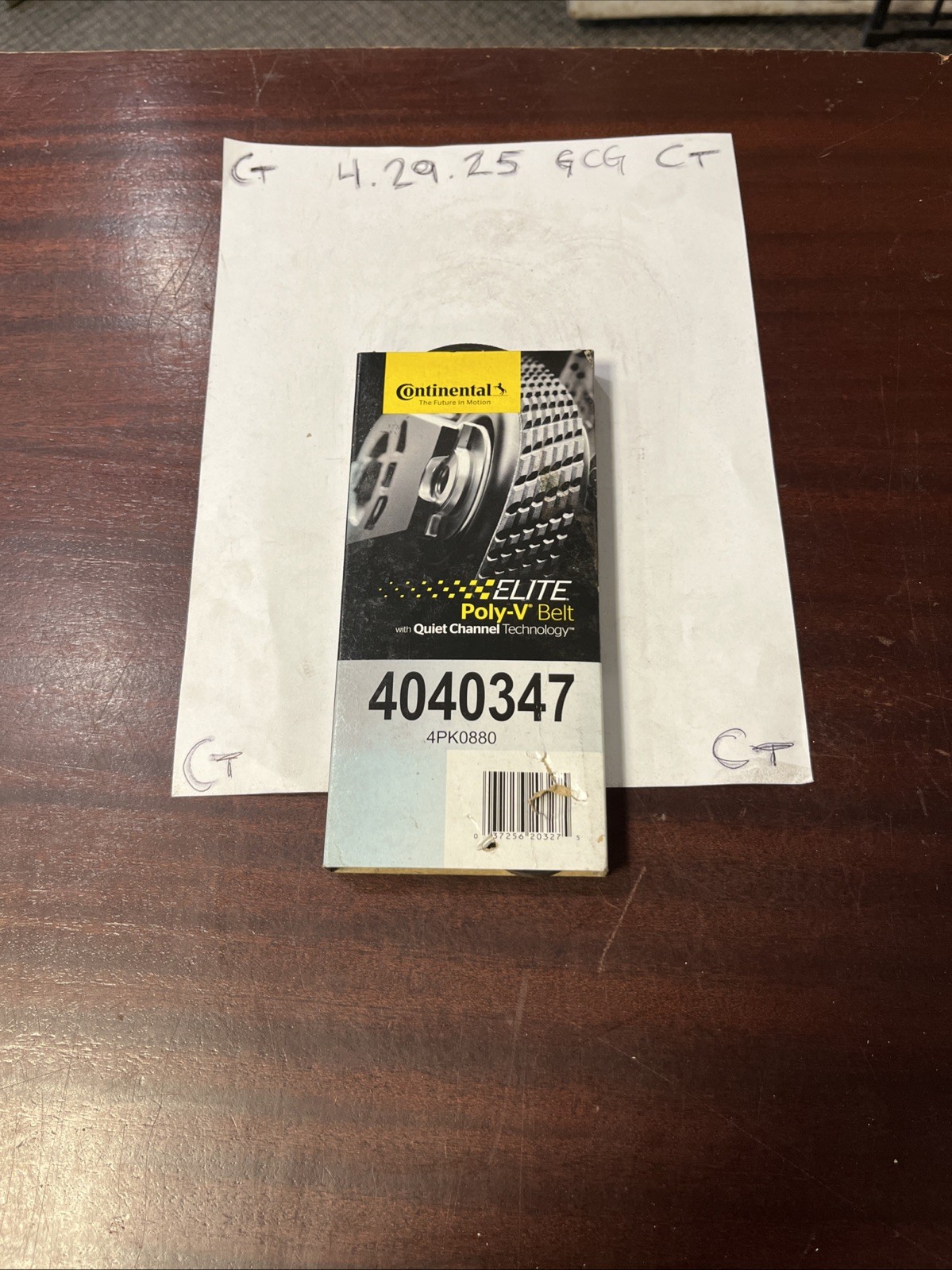 4040347 Continental Multi-V Serpentine Belt