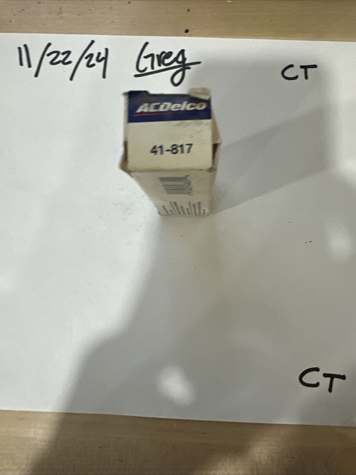 # 41-817 AC Delco AC Delco 41-817