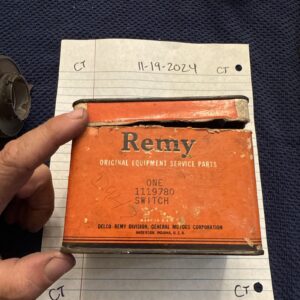 56 Oldsmobile NOS Starter Solenoid Delco Remy 1119780