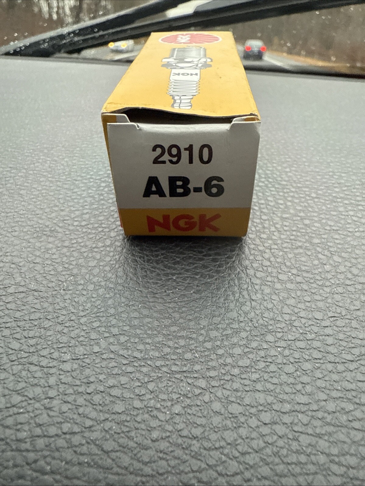 5856 AB-6 2910 Rotary NGK Spark Plug - Fits Wisconsin Onan Briggs w/ 18mm Heads