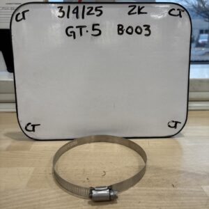 #72 Stainless Steel 5" Hose Clamp ALL 300 STAINLESS STEEL 76/127mm