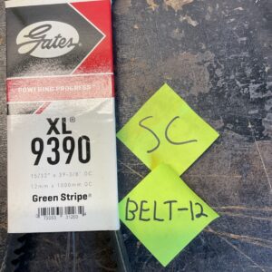 9390 XL Gates Standard Green Stripe Belt