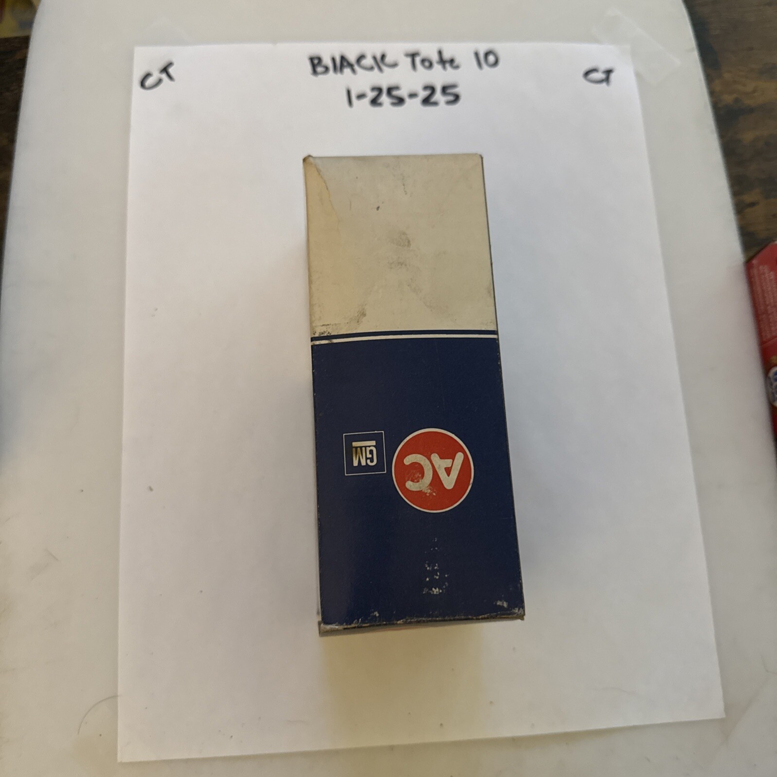 AC DELCO FUEL FILTER GF478 = NOS AC ORIGINAL