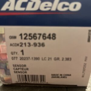 ACDelco Engine Crankshaft Position Sensor 213-936 / GM 12567648