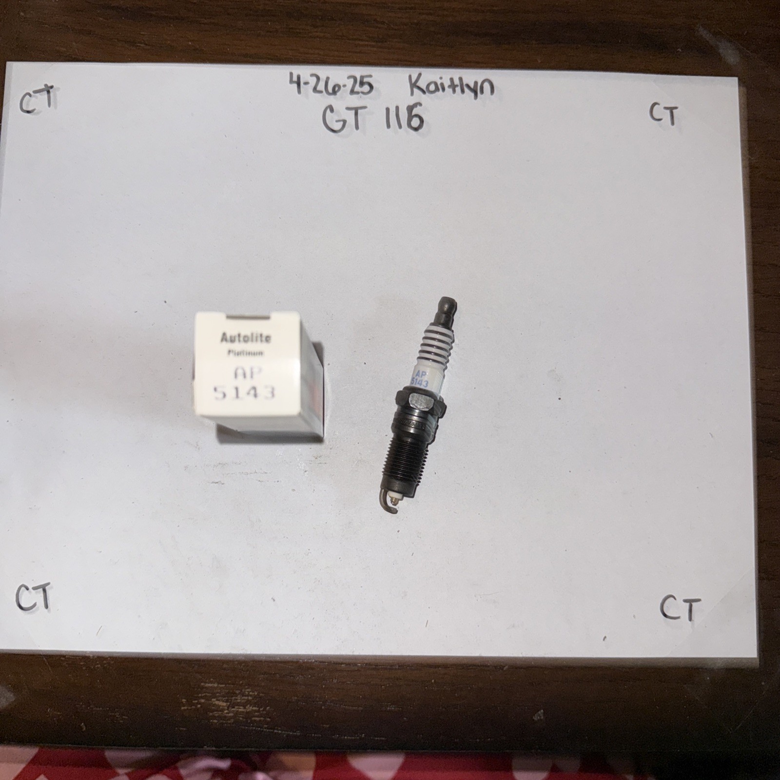 AP5143 Autolite Platinum Spark Plug Autolite AP5143 Platinum Spark Spark