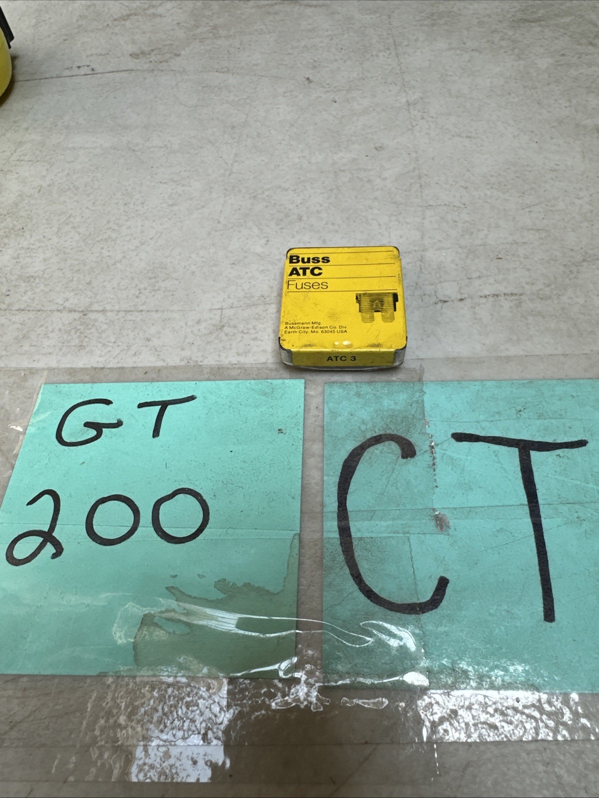 ATC-3 Buss Automotive Fuses Pack Of 4 Fuses ATC-3 Automotive Fuses