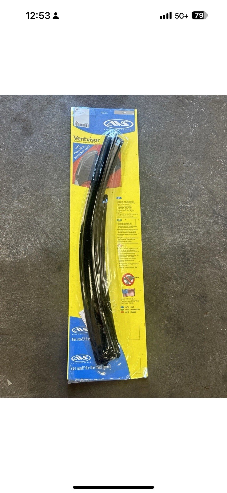 AVS 4Pc Tape-On Dark Smoke Window Vent Visor For 97-03 Pontiac Grand Prix 94358 - Image 4