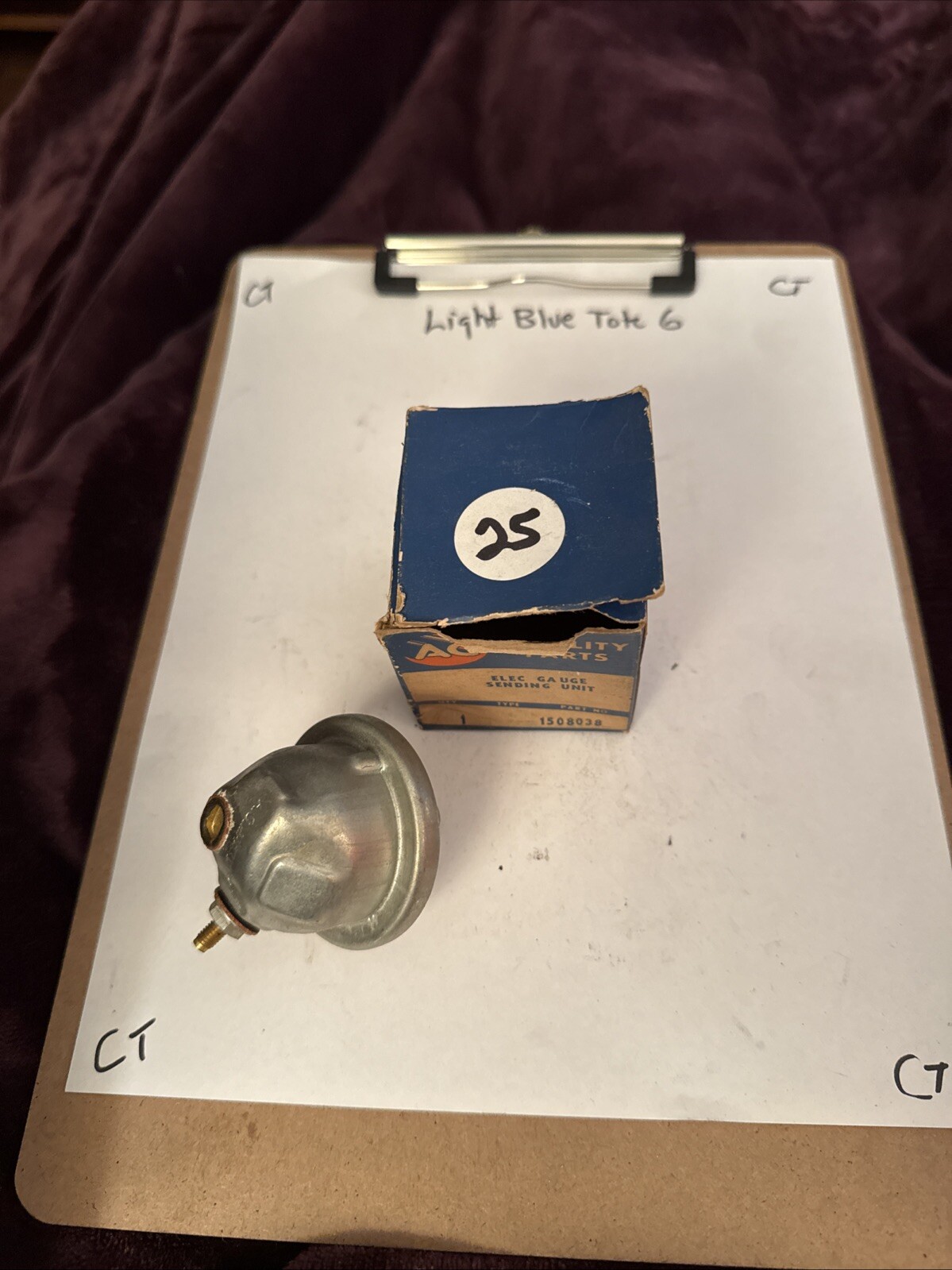 Ac Gm Electric Sending Unit 1508038