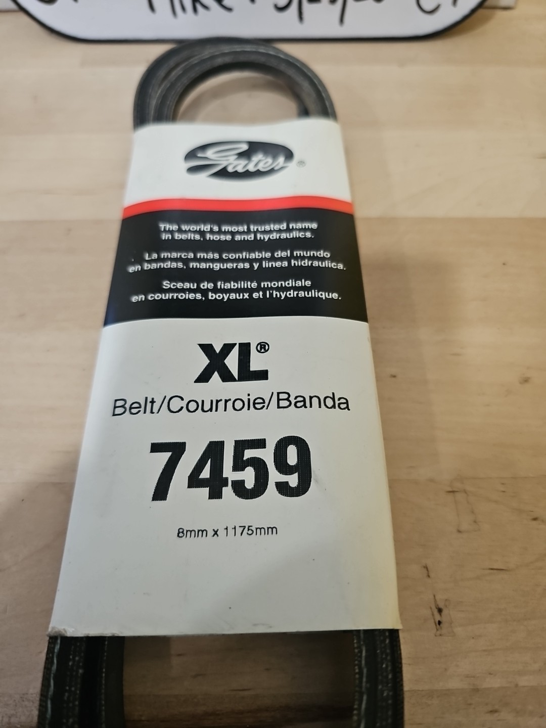 Accessory Drive Belt-High Capacity V-Belt Gates XL 7459 - Image 3