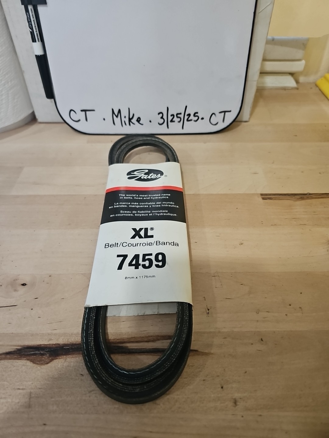 Accessory Drive Belt-High Capacity V-Belt Gates XL 7459