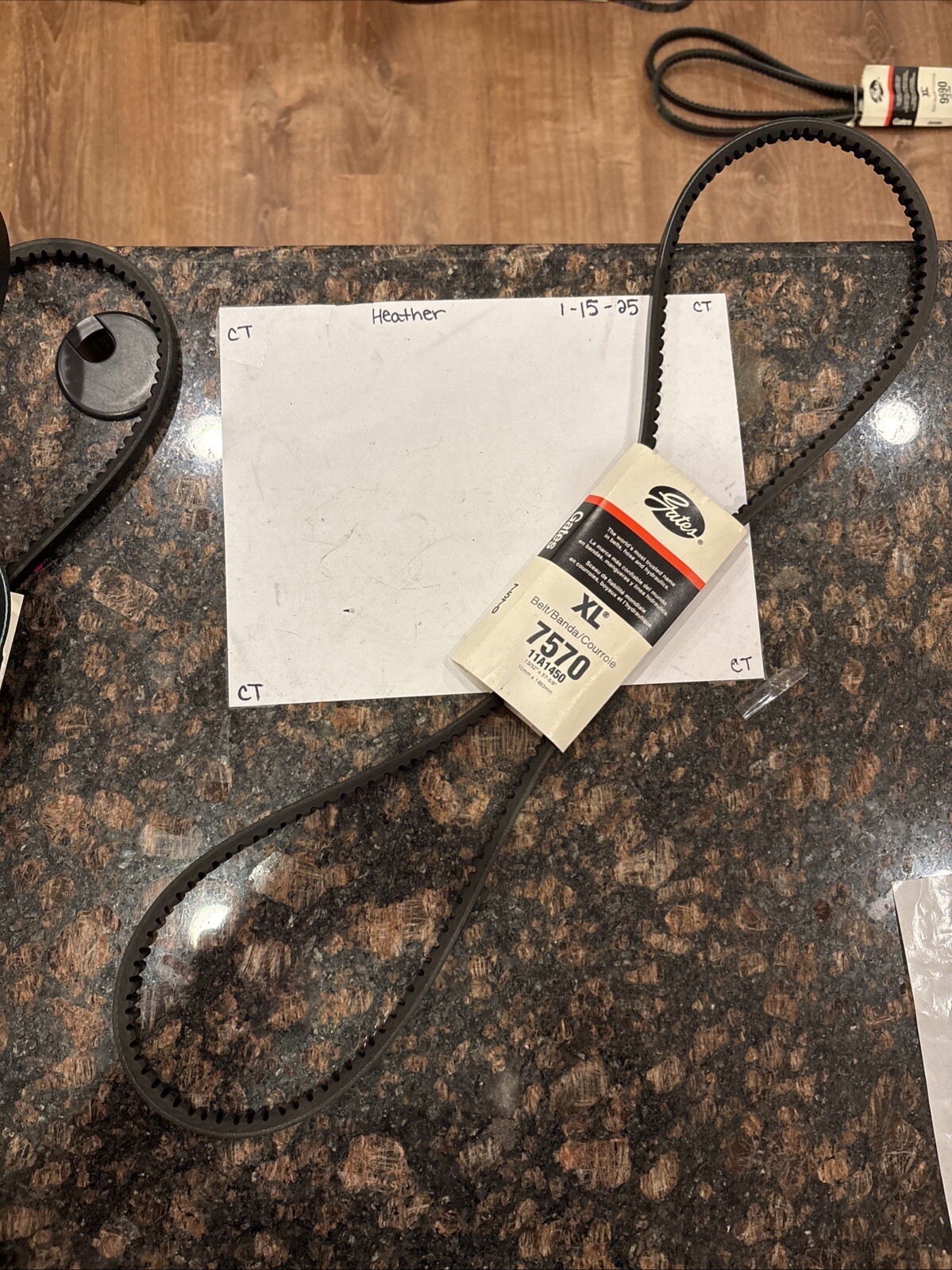 Accessory Drive Belt-High Capacity V-Belt(Standard) Gates 7570 - Image 3