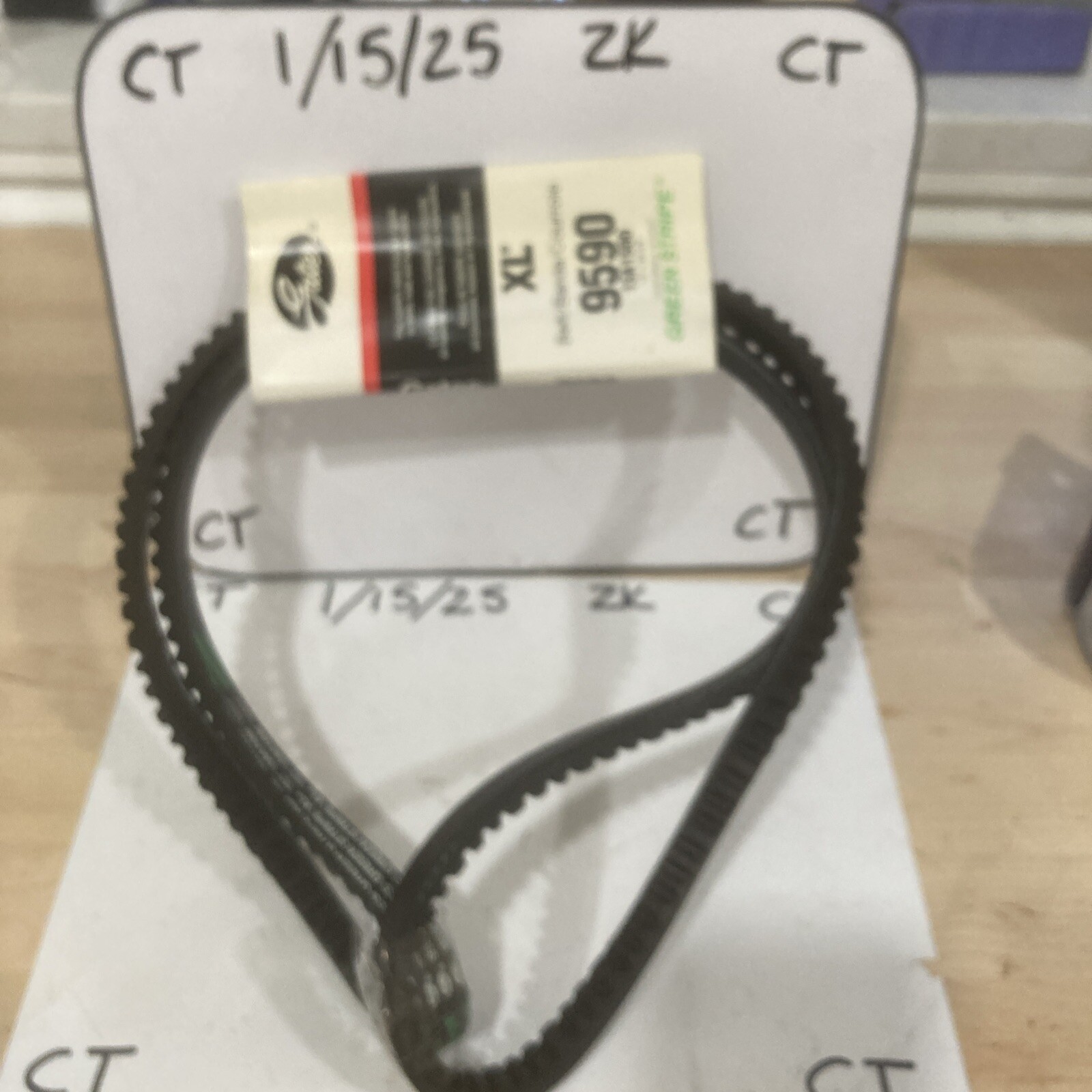 Accessory Drive Belt-High Capacity V-Belt(Standard) Gates 9590 XL 13A1500 - Image 3