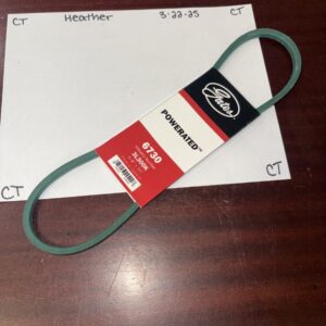Accessory Drive Belt PowerRated V-Belt Gates 6730 / 3L300K 3/8" x30"