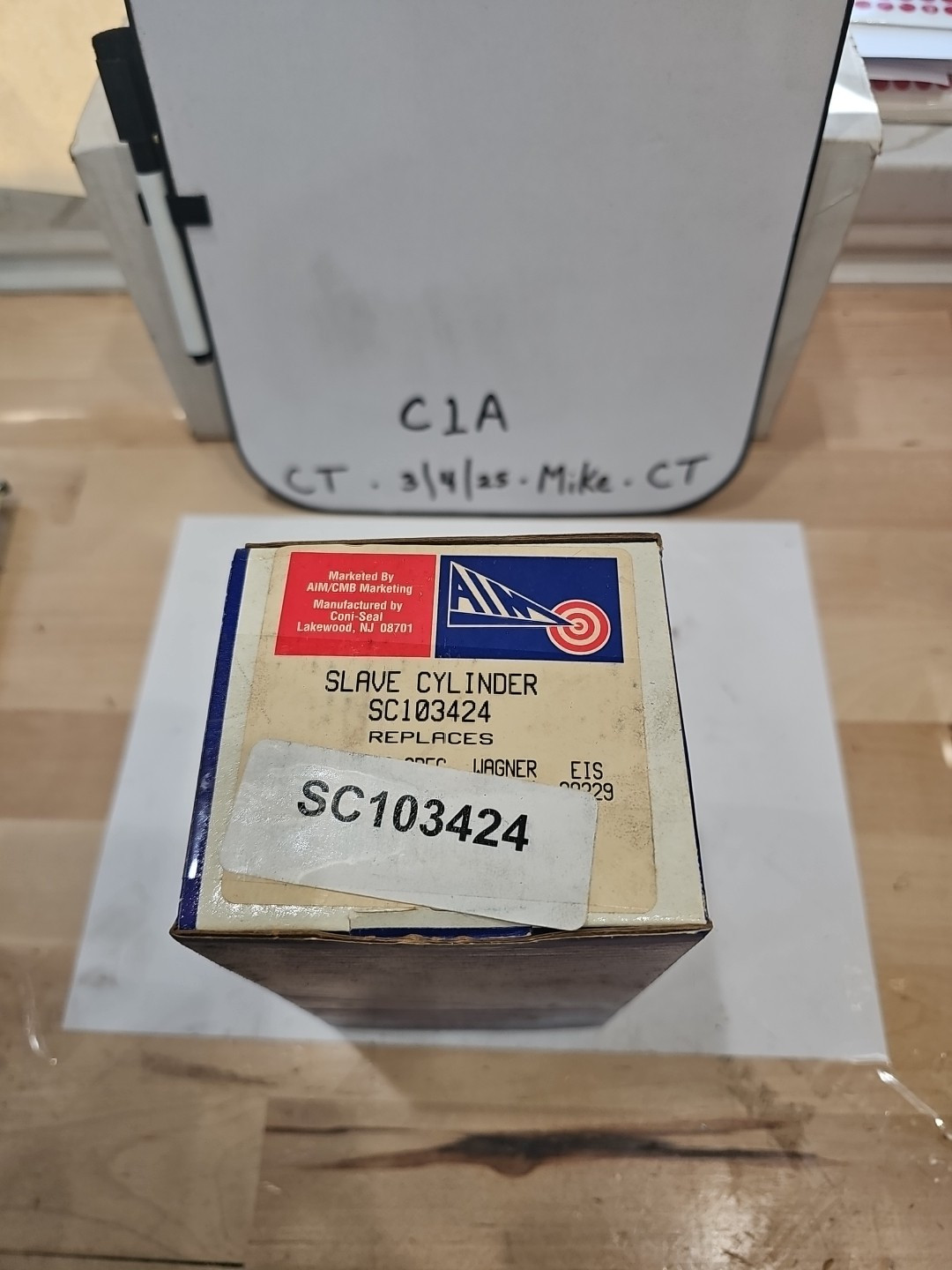 Aim SC103424 CS37541 Clutch Slave Cylinder For 80-86 Nissan 720 - Image 4