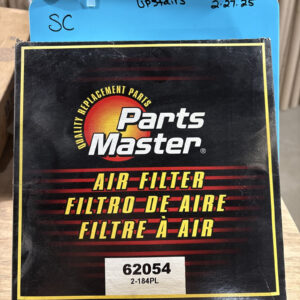 Air Filter Parts Master 62054 2-184PL