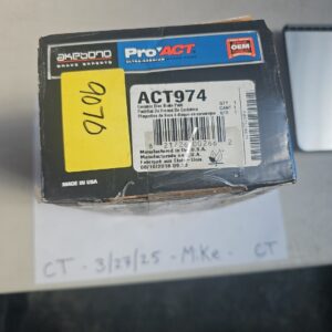 Akebono ProACT Rear Ceramic Disc Brake Pads Fit 2003-2006 Chevrolet Tahoe ACT974