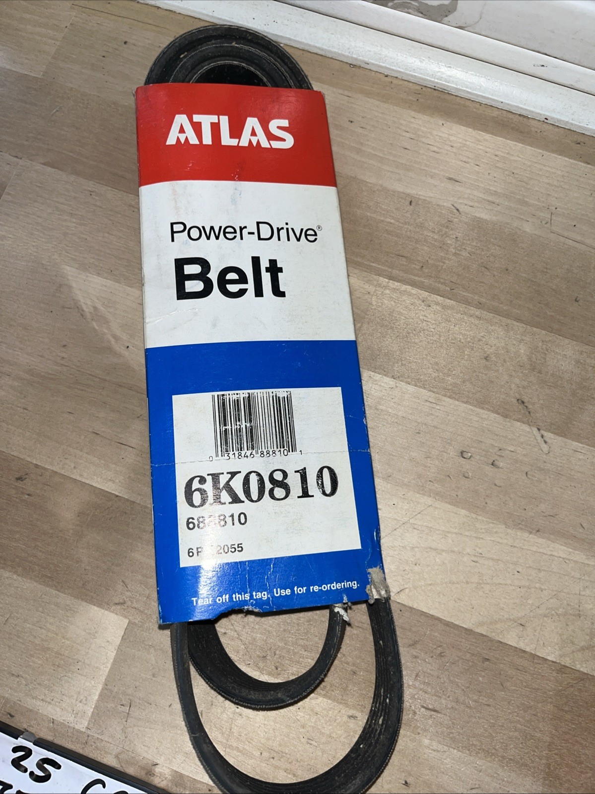 Atlas Power Drive Belt 6K0810 - Image 3