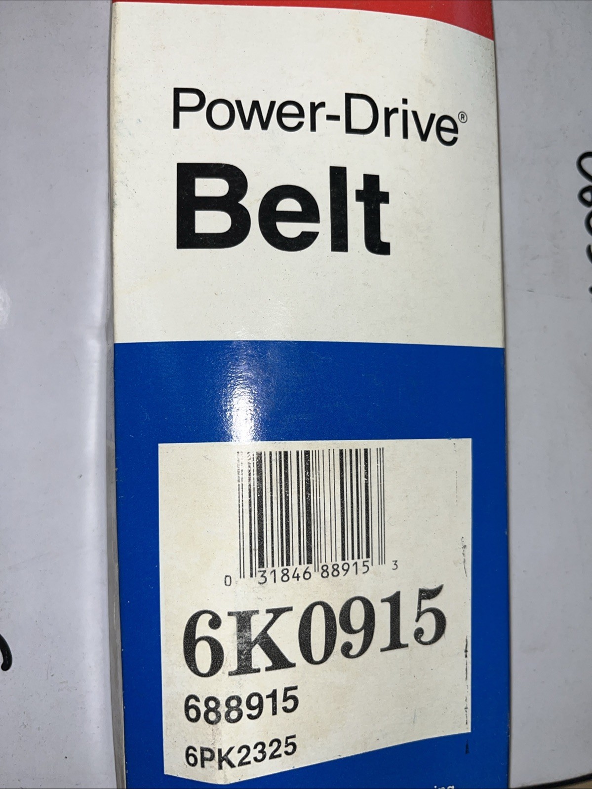 Atlas Power Drive Belt 6k0915 - Image 3