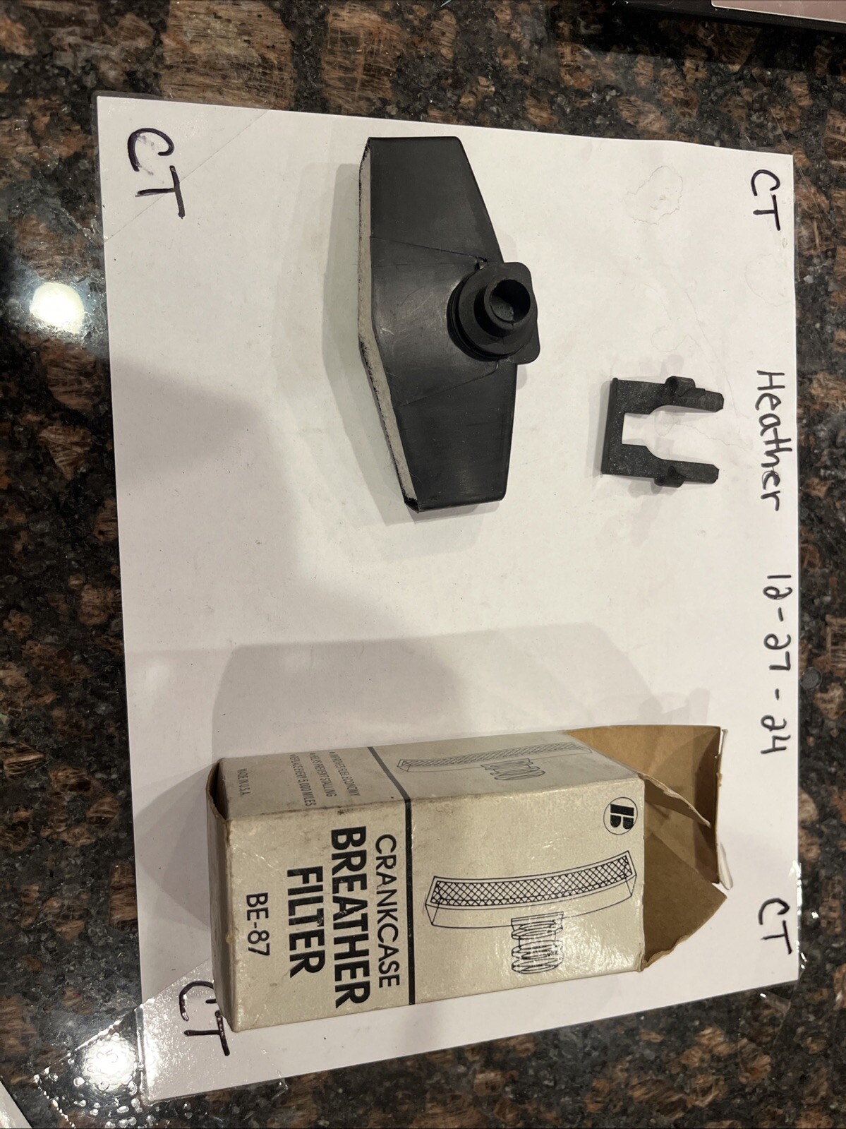 BAI Crankcase Breather Filter BE-87